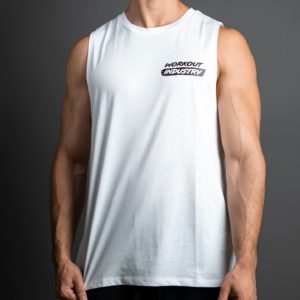 WI Trust The False Grip White Tank Top